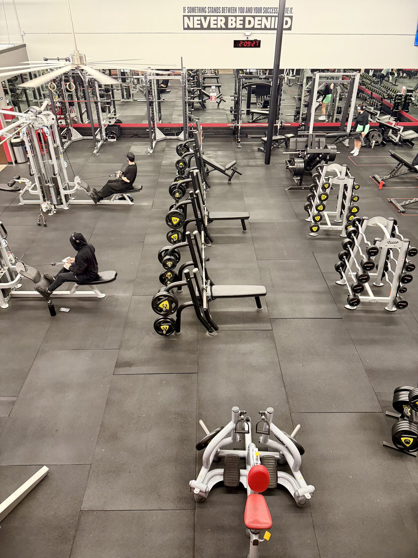 Burn Fitness gym floor